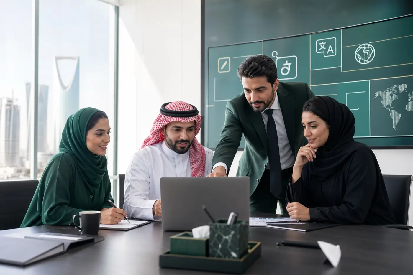 ترجمة الشركات والمواقع في السعودية