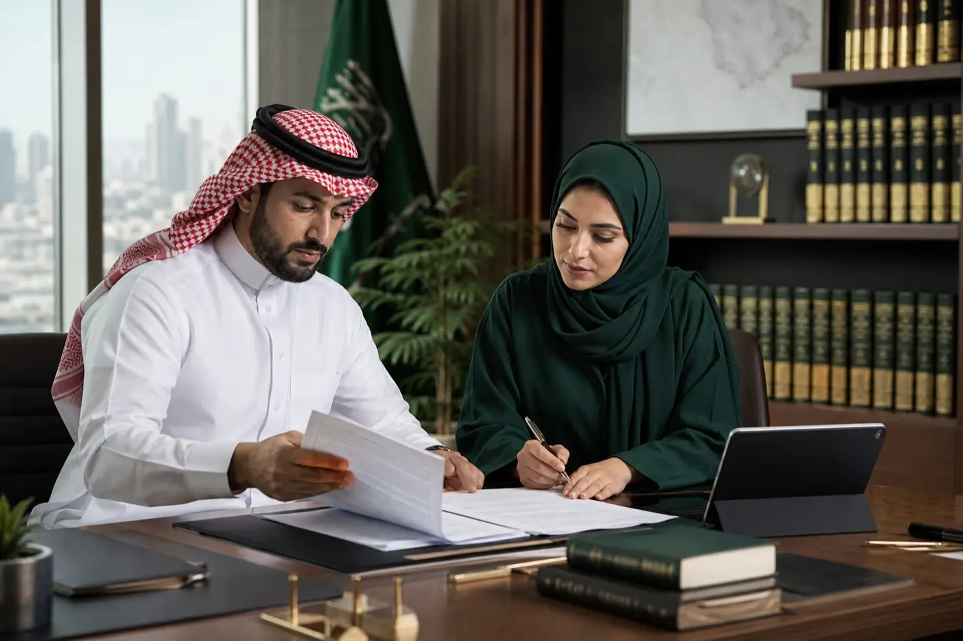 خدمة الترجمة القانونية المعتمدة